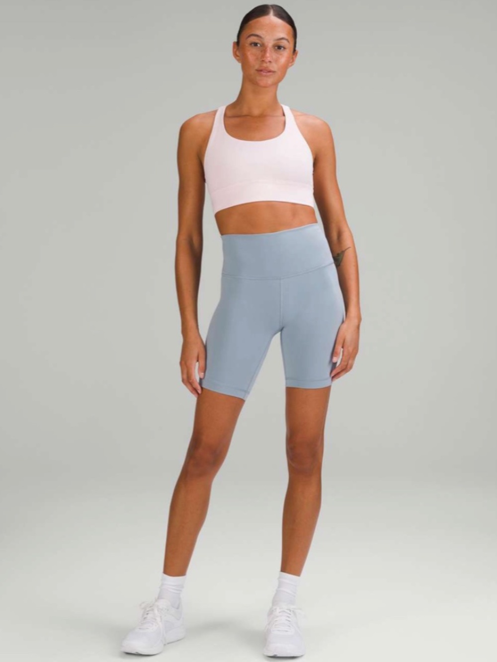 Lululemon Energy Bra Long Line Pink